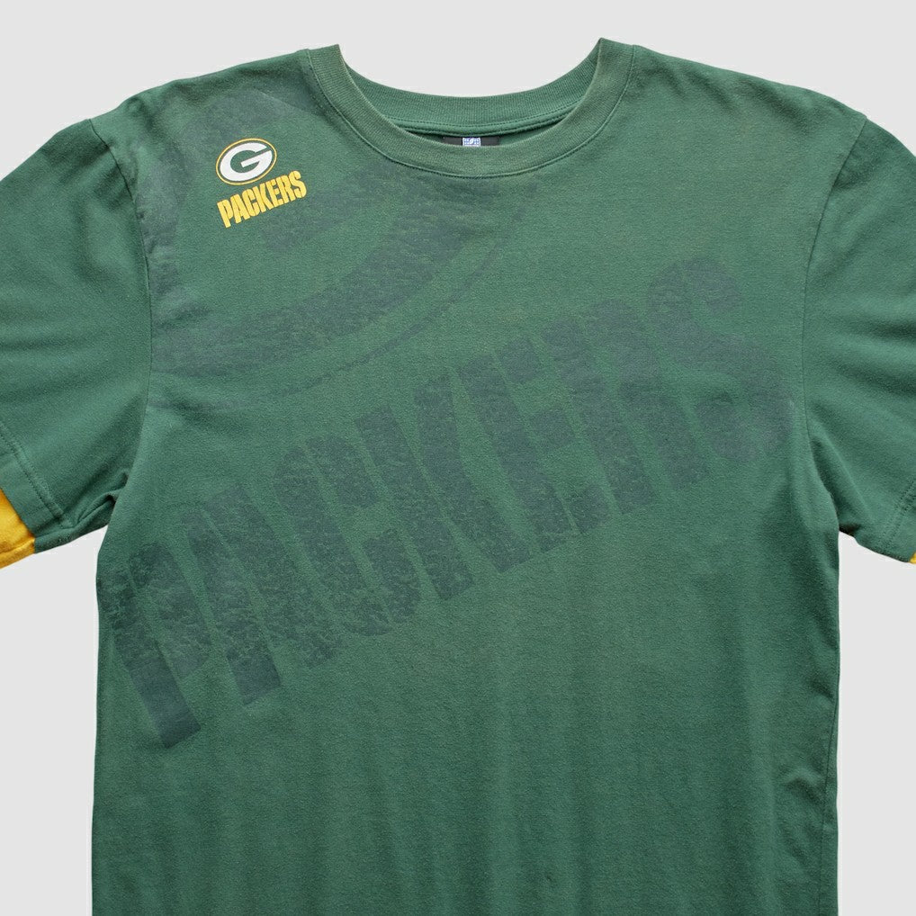 Green Bay Packers NFL 2010s Long Sleeve T-shirt - Green Vintage - Fanatics