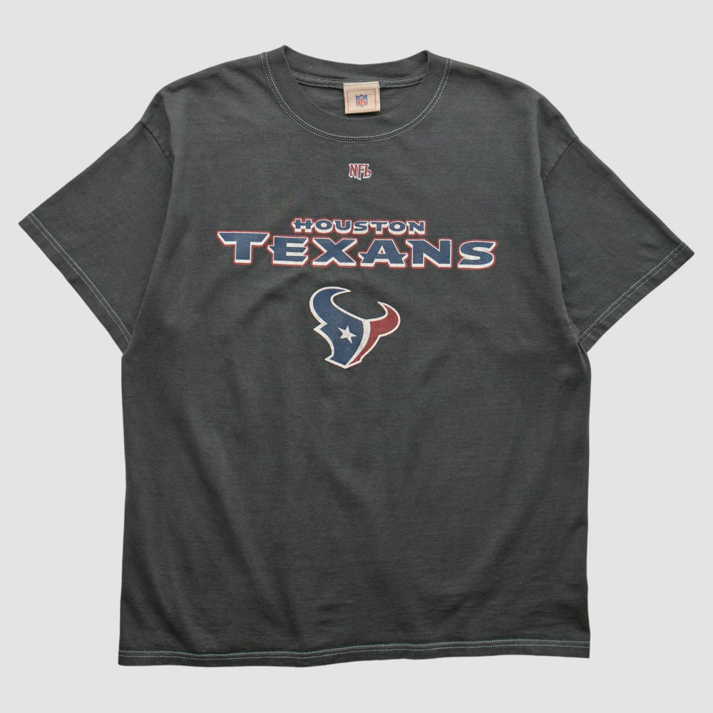 Houston Texans NFL 2000s T-shirt - Charcoal Vintage - Fanatics