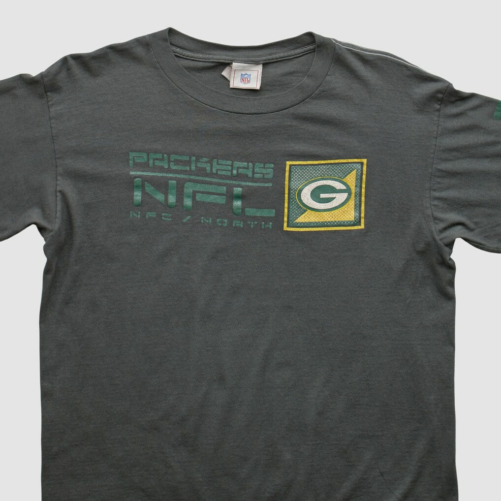 Green Bay Packers NFL 2000s Long Sleeve T-shirt - Charcoal Vintage - Fanatics