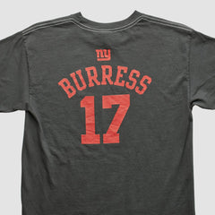 New York Giants 2008 T-shirt - Charcoal Vintage - Fanatics
