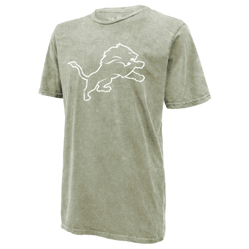 Jahmyr Gibbs Detroit Lions Majestic Threads Mineral Wash Name & Number T-Shirt - Moss Green - NFL