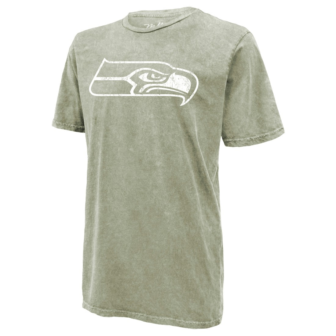 Jaxon Smith-Njigba Seattle Seahawks Majestic Threads Mineral Wash Name & Number T-Shirt - Moss Green - NFL