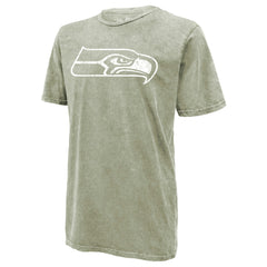 Jaxon Smith-Njigba Seattle Seahawks Majestic Threads Mineral Wash Name & Number T-Shirt - Moss Green - NFL