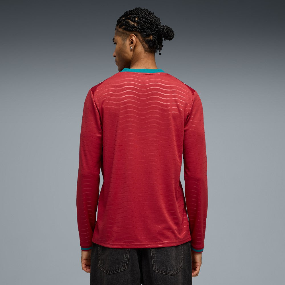 Puma - Portugal National Team 2026 Home Replica Long Sleeve Jersey - Red
