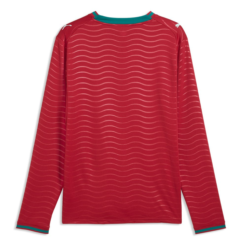 Puma - Portugal National Team 2026 Home Replica Long Sleeve Jersey - Red