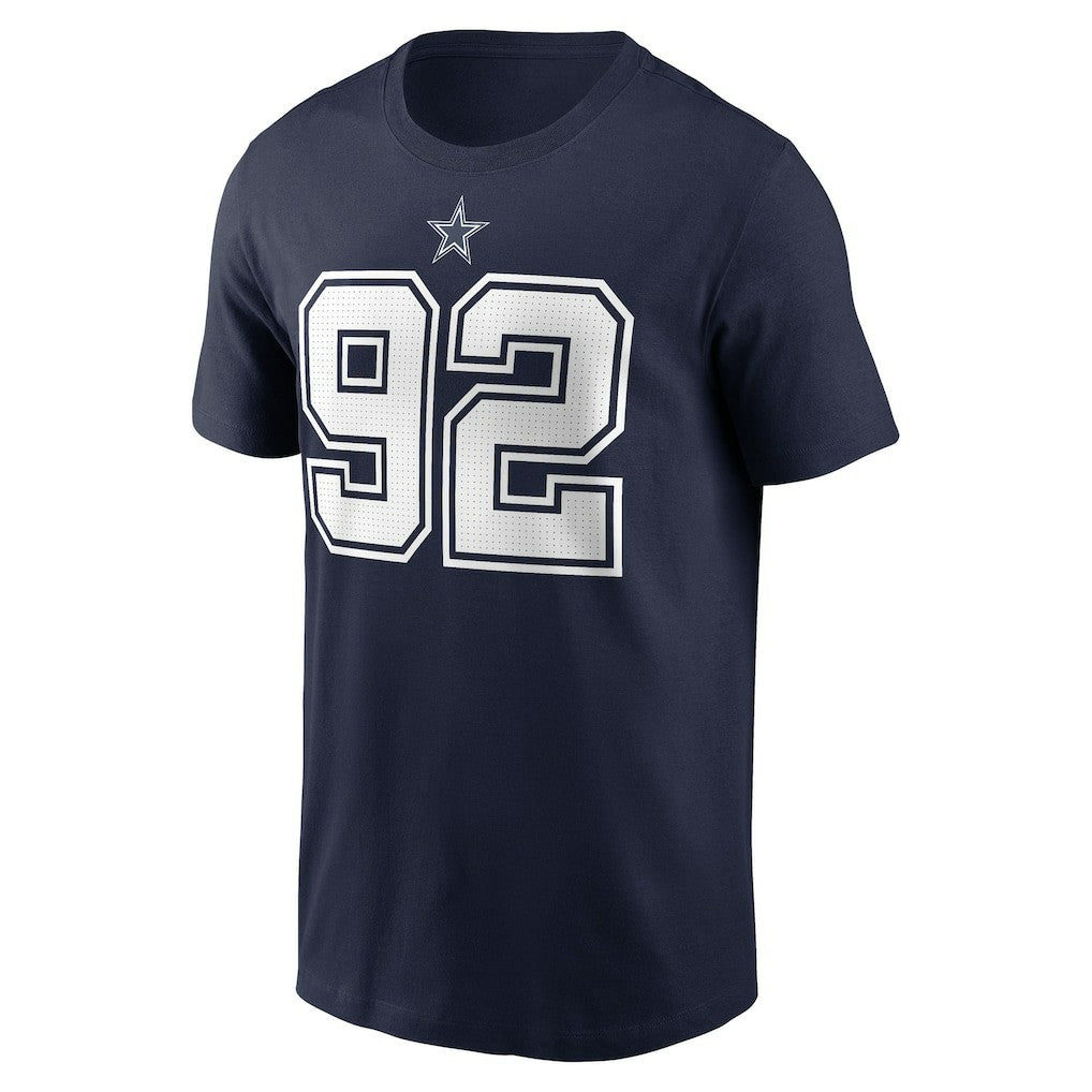 Quinnen Williams Dallas Cowboys Player Name & Number T-Shirt - Navy - Nike