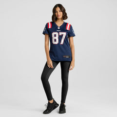 Rob Gronkowski New England Patriots Women's Team Retired Player Game Jersey - Navy - Nike