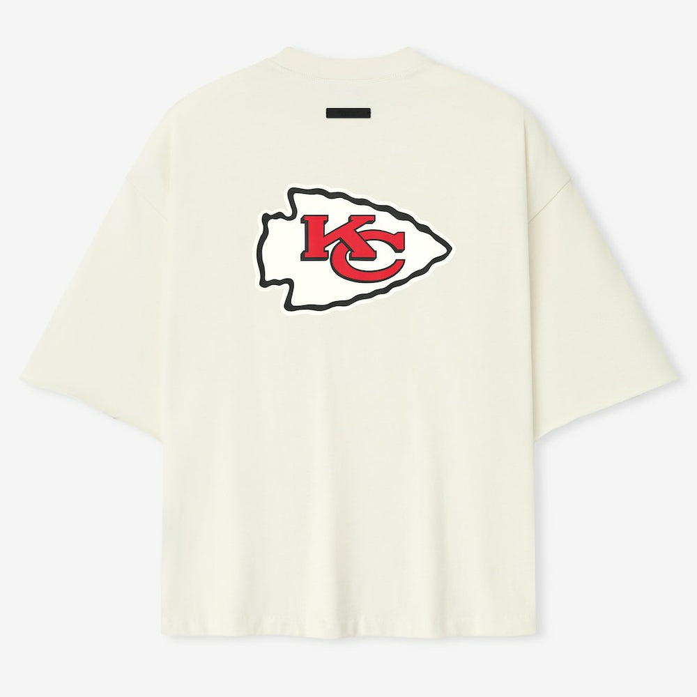 Kansas City Chiefs Fear of God x NFL Unisex 3/4-Sleeve T-Shirt - Cream - NFL