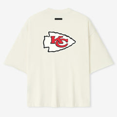 Kansas City Chiefs Fear of God x NFL Unisex 3/4-Sleeve T-Shirt - Cream - NFL