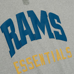 Los Angeles Rams Fear of God x NFL Unisex 3/4-Sleeve T-Shirt - Heather Gray - NFL