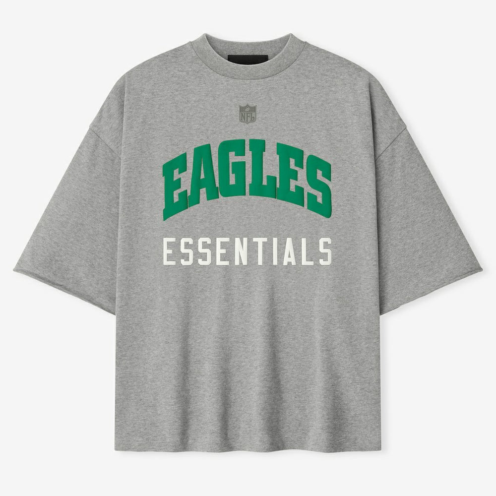 Philadelphia Eagles Fear of God x NFL Unisex 3/4-Sleeve T-Shirt - Heather Gray - NFL