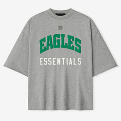 Philadelphia Eagles Fear of God x NFL Unisex 3/4-Sleeve T-Shirt - Heather Gray - NFL