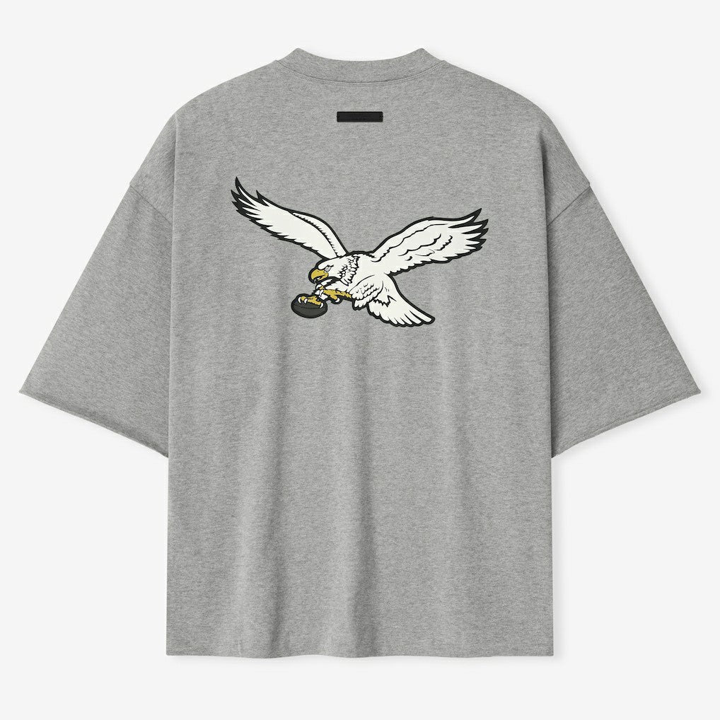 Philadelphia Eagles Fear of God x NFL Unisex 3/4-Sleeve T-Shirt - Heather Gray - NFL