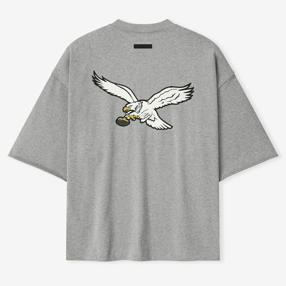 Philadelphia Eagles Fear of God x NFL Unisex 3/4-Sleeve T-Shirt - Heather Gray - NFL