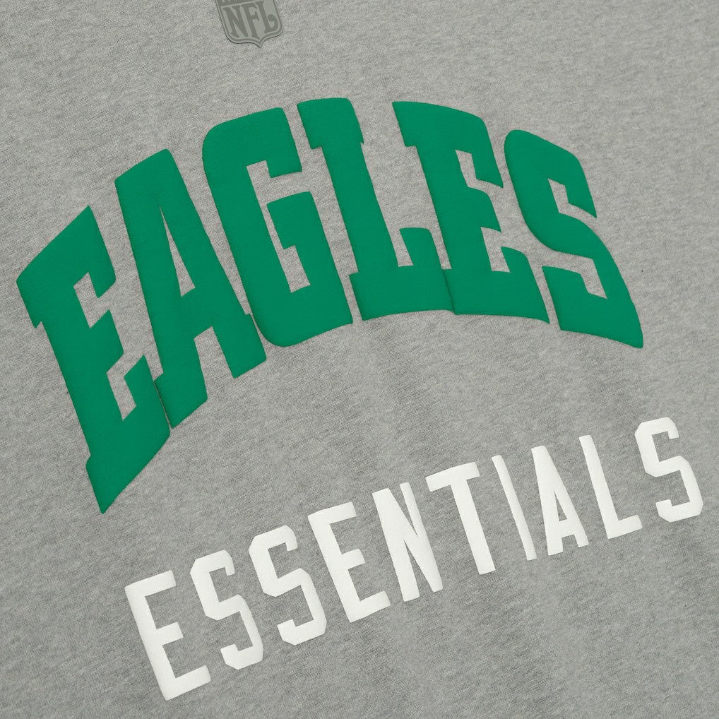 Philadelphia Eagles Fear of God x NFL Unisex 3/4-Sleeve T-Shirt - Heather Gray - NFL