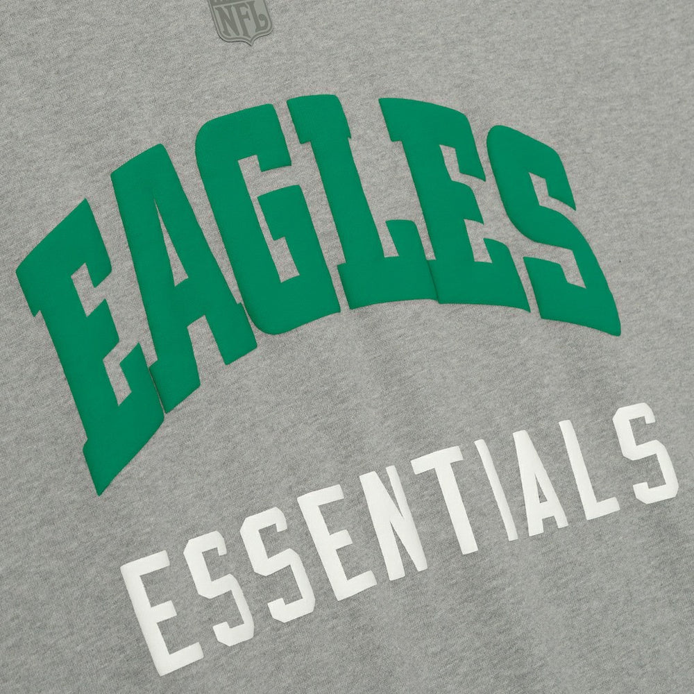 Philadelphia Eagles Fear of God x NFL Unisex 3/4-Sleeve T-Shirt - Heather Gray - NFL