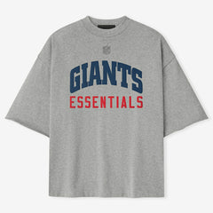 New York Giants Fear of God x NFL Unisex 3/4-Sleeve T-Shirt - Heather Gray - NFL