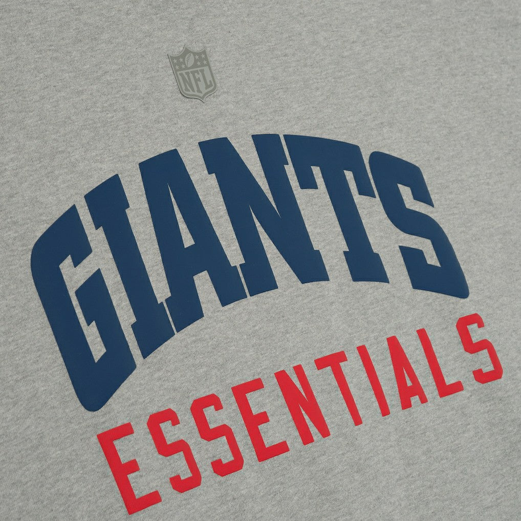 New York Giants Fear of God x NFL Unisex 3/4-Sleeve T-Shirt - Heather Gray - NFL