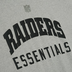 Las Vegas Raiders Fear of God x NFL Unisex 3/4-Sleeve T-Shirt - Heather Gray - NFL