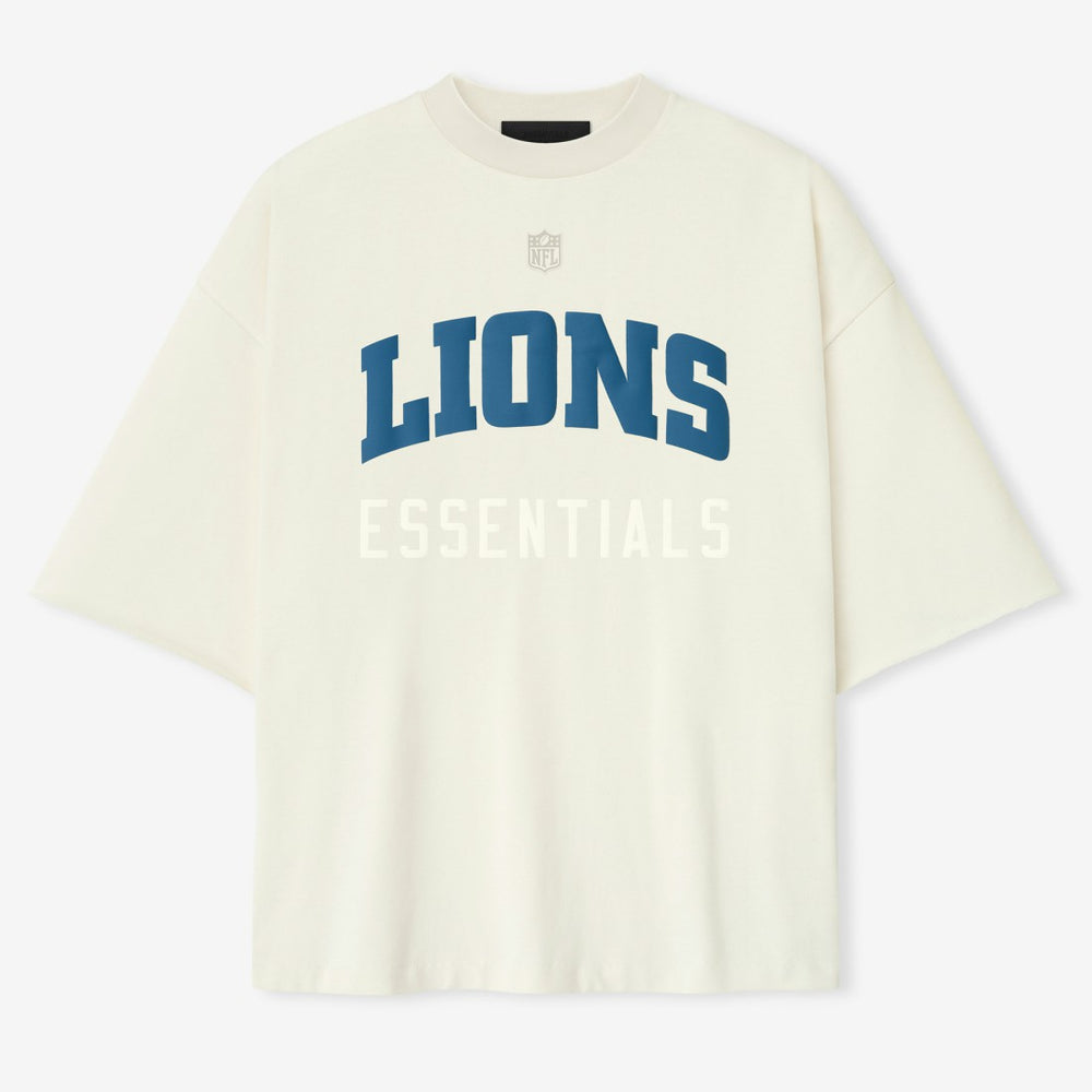 Detroit Lions Fear of God x NFL Unisex 3/4-Sleeve T-Shirt - Cream - NFL