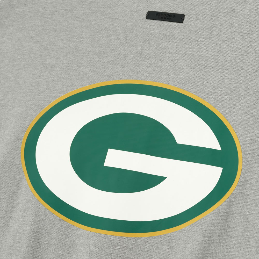 Green Bay Packers Fear of God x NFL Unisex 3/4-Sleeve T-Shirt - Heather Gray - NFL