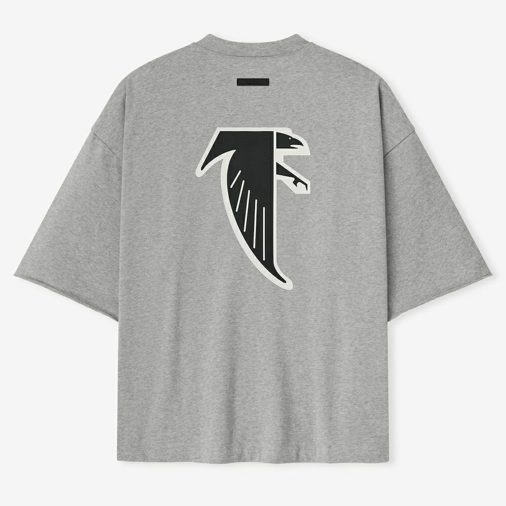 Atlanta Falcons Fear of God x NFL Unisex 3/4-Sleeve T-Shirt - Heather Gray - NFL