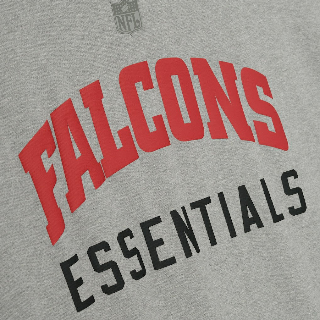 Atlanta Falcons Fear of God x NFL Unisex 3/4-Sleeve T-Shirt - Heather Gray - NFL