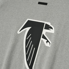 Atlanta Falcons Fear of God x NFL Unisex 3/4-Sleeve T-Shirt - Heather Gray - NFL