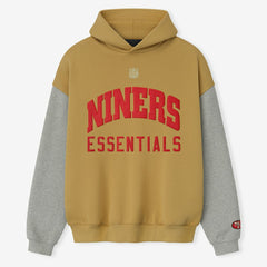 San Francisco 49ers Fear of God x NFL Unisex Sport Hoodie - Gold/Heather Gray - NFL