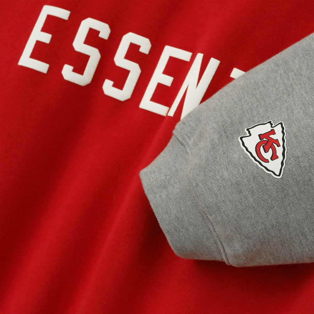 Kansas City Chiefs Fear of God x NFL Unisex Sport Hoodie - Red/Heather Gray - NFL