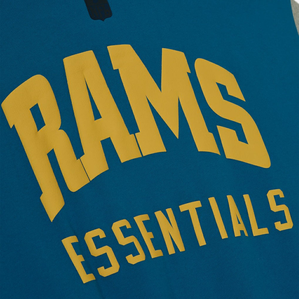 Los Angeles Rams Fear of God x NFL Unisex Sport Hoodie - Royal/Heather Gray - NFL