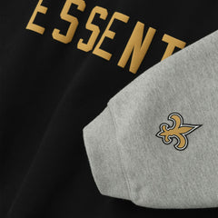 New Orleans Saints Fear of God x NFL Unisex Sport Hoodie - Black/Heather Gray - NFL