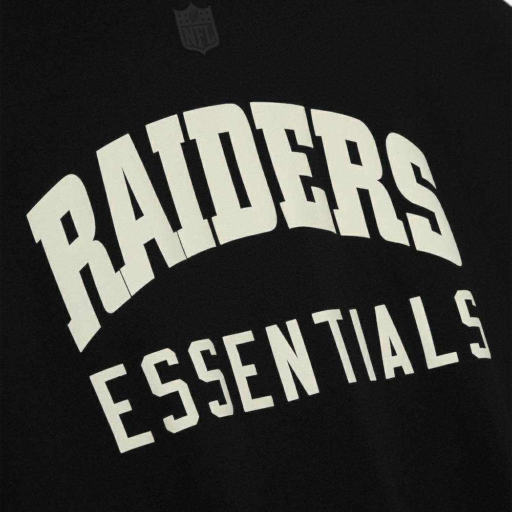 Las Vegas Raiders Fear of God x NFL Unisex Sport Hoodie - Black/Heather Gray - NFL