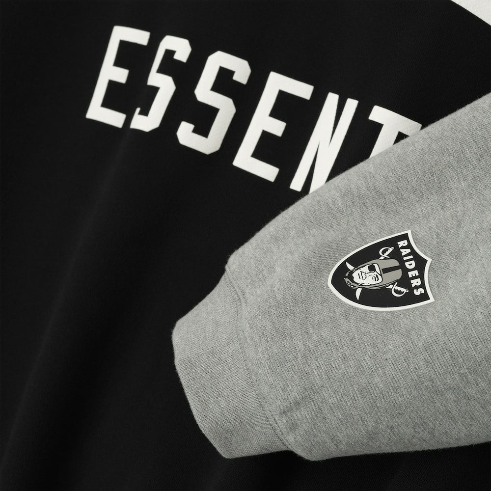 Las Vegas Raiders Fear of God x NFL Unisex Sport Hoodie - Black/Heather Gray - NFL