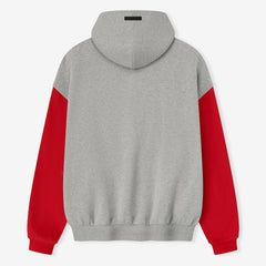 Atlanta Falcons Fear of God x NFL Unisex Sport Hoodie - Heather Gray/Red - NFL