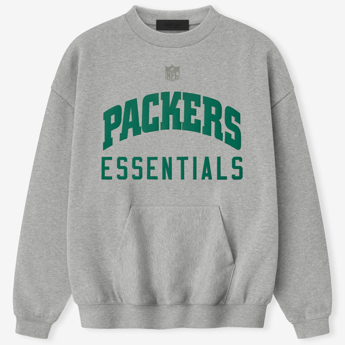 Green Bay Packers Fear of God x NFL Unisex Sport Sweatshirt - Heather Gray - NFL