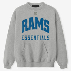 Los Angeles Rams Fear of God x NFL Unisex Sport Sweatshirt - Heather Gray - NFL