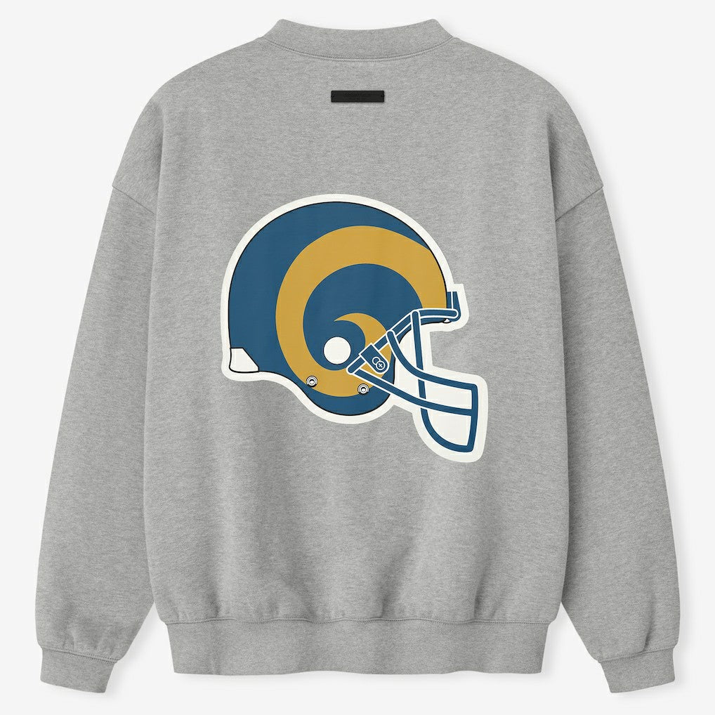 Los Angeles Rams Fear of God x NFL Unisex Sport Sweatshirt - Heather Gray - NFL