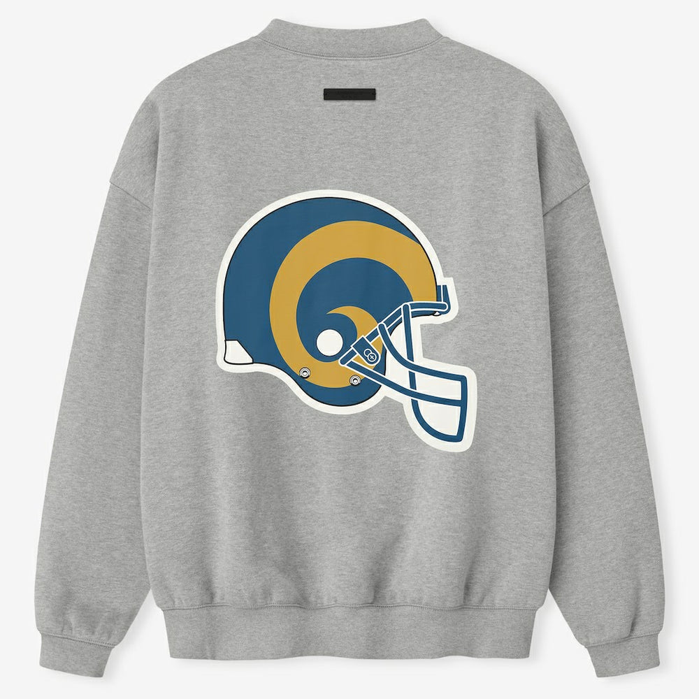 Los Angeles Rams Fear of God x NFL Unisex Sport Sweatshirt - Heather Gray - NFL