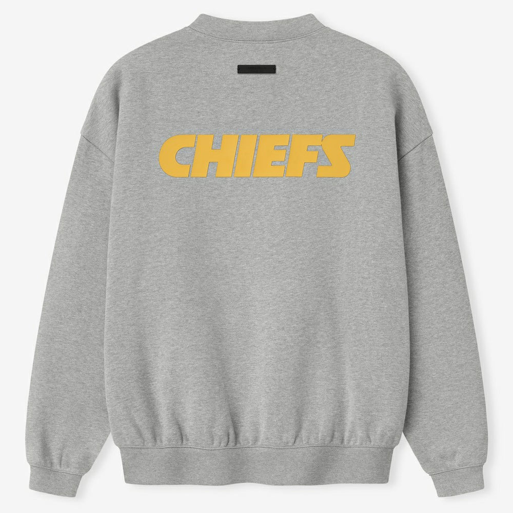 Kansas City Chiefs Fear of God x NFL Unisex Sport Sweatshirt - Heather Gray - NFL