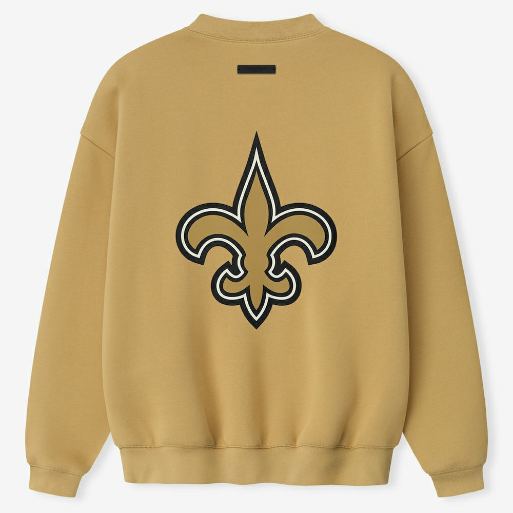 New Orleans Saints Fear of God x NFL Unisex Sport Sweatshirt - Gold - NFL