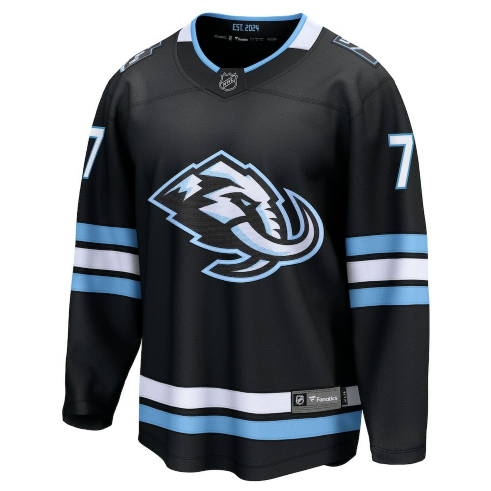JJ Peterka Utah Mammoth Fanatics Home Breakaway Jersey - Black | Fanatics Lifestyle