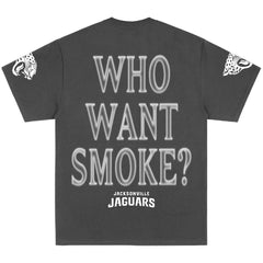 Jacksonville Jaguars Nardo Wick Unisex Teal Smoke T-Shirt - Black - NFL