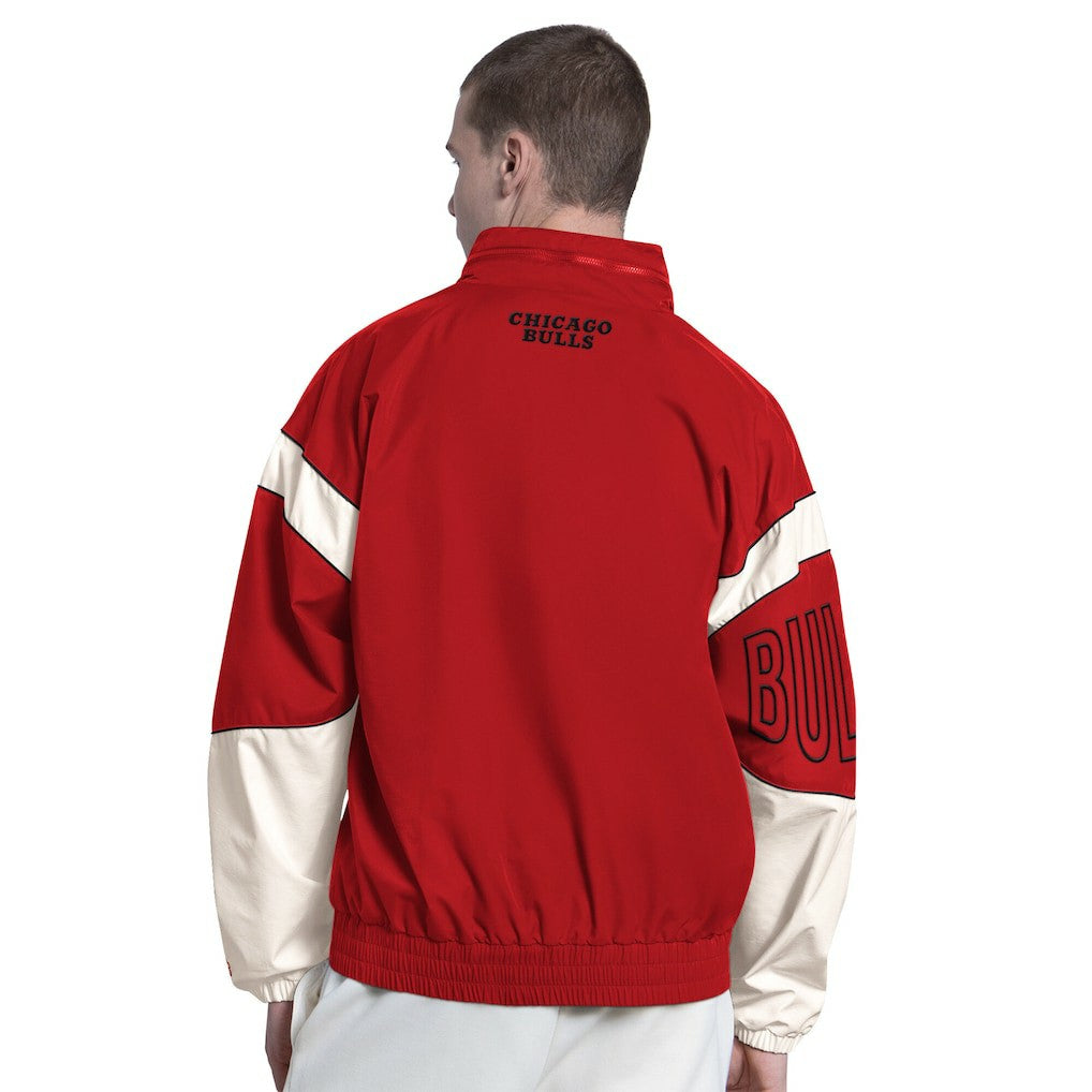 Chicago Bulls Starter The Gust Full-Zip Hooded Jacket Red