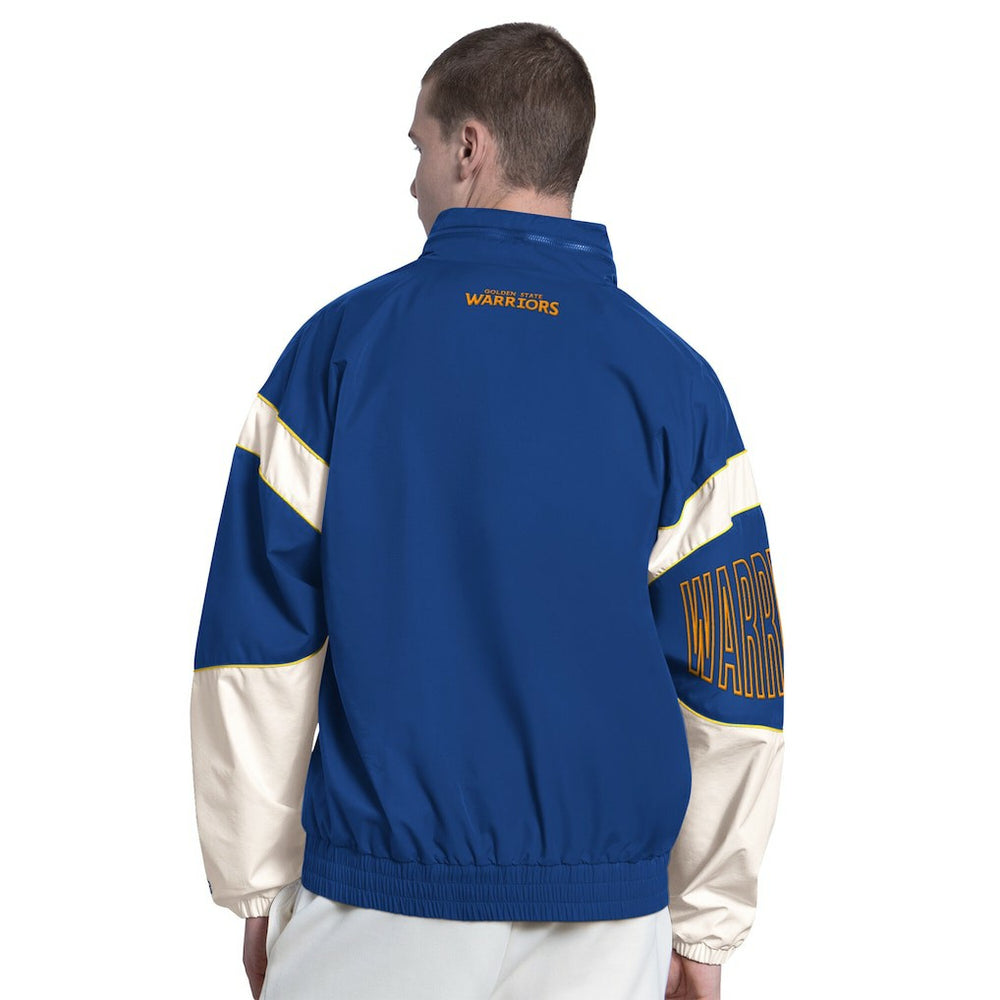 Golden State Warriors Starter The Gust Full-Zip Hooded Jacket Royal