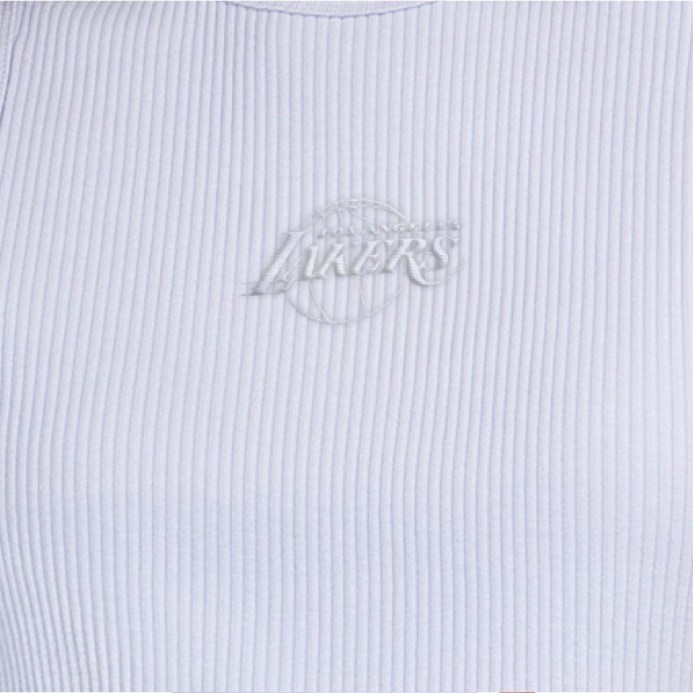 Los Angeles Lakers Starter Women's Pastel Ribbed Tank Top Blue