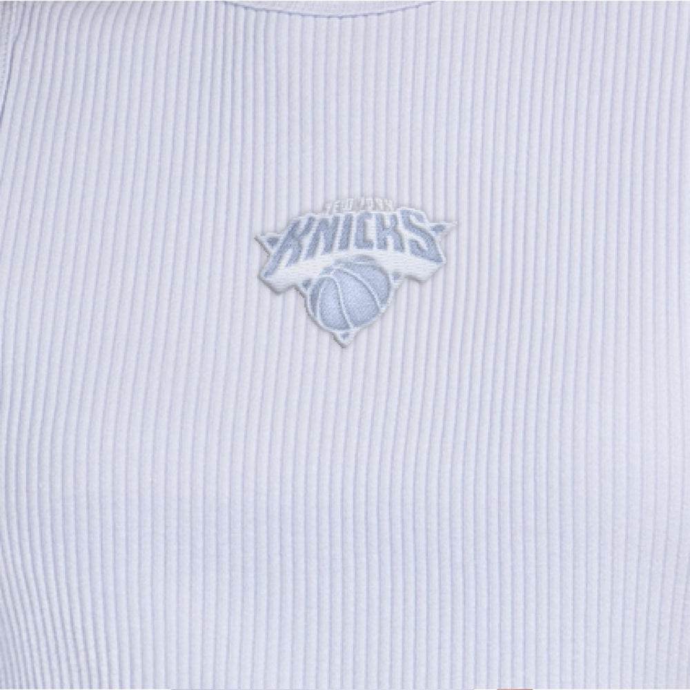 Minnesota Timberwolves Starter Women's Pastel Ribbed Tank Top Blue