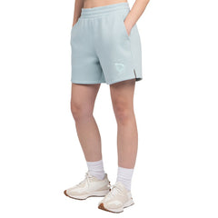 Boston Celtics Starter Women's Pastel High Waisted Shorts Light Blue