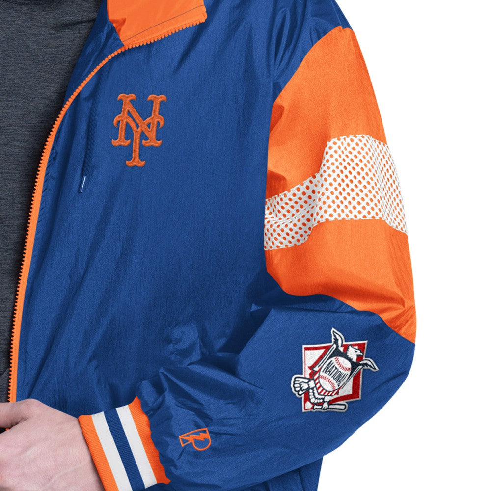 New York Mets Pro Player Legacy Lightweight Full-Zip Hooded Jacket Sale