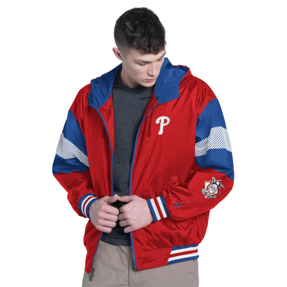 Philadelphia Phillies Pro Player Legacy Lightweight Full-Zip Hooded Jacket Near Me